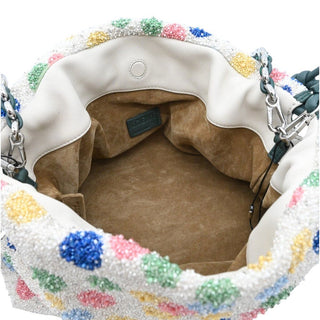 LOEWE | Polka Dot Beaded Flamenco Clutch