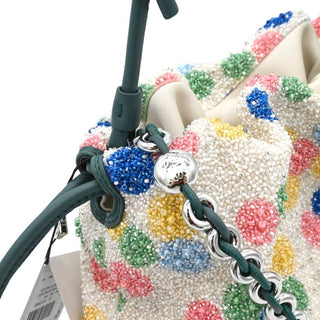 LOEWE | Polka Dot Beaded Flamenco Clutch