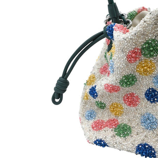 LOEWE | Polka Dot Beaded Flamenco Clutch