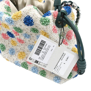 LOEWE | Polka Dot Beaded Flamenco Clutch