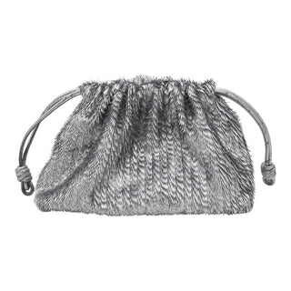 LOEWE | Metallic Fringe Flamenco Clutch