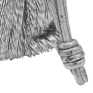 LOEWE | Metallic Fringe Flamenco Clutch