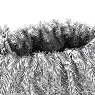 LOEWE | Metallic Fringe Flamenco Clutch