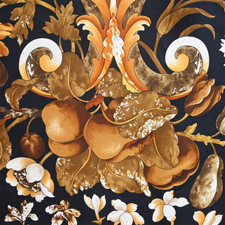 LOEWE | Autumnal Floral Silk Scarf