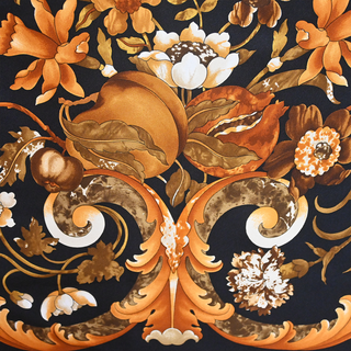 LOEWE | Autumnal Floral Silk Scarf