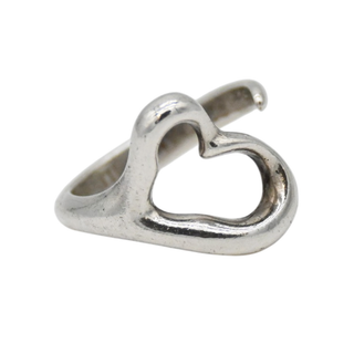 TIFFANY & CO | Sterling Silver Open Heart Ring