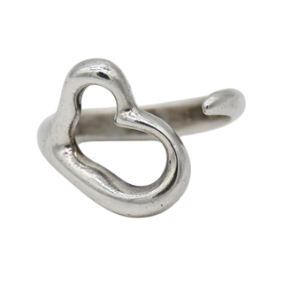 TIFFANY & CO | Sterling Silver Open Heart Ring