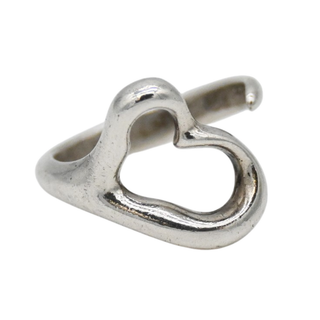 Sterling Silver Open Heart Ring