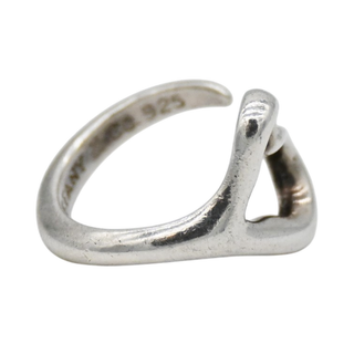 Sterling Silver Open Heart Ring
