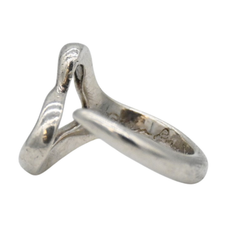 Sterling Silver Open Heart Ring