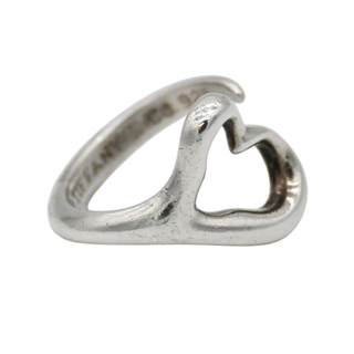 TIFFANY & CO | Sterling Silver Open Heart Ring