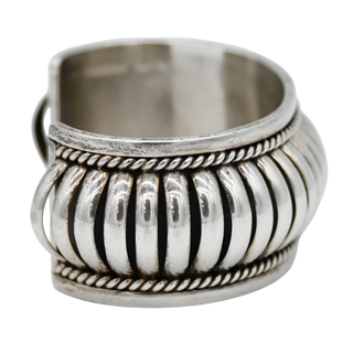 Sterling Silver Braided Cuff Bracelet