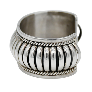 Sterling Silver Braided Cuff Bracelet