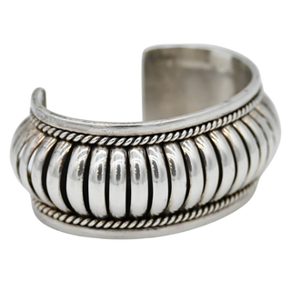Sterling Silver Braided Cuff Bracelet
