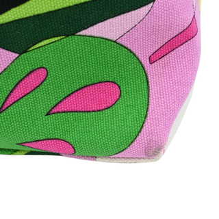 Multicolored Canvas Shoulder Bag