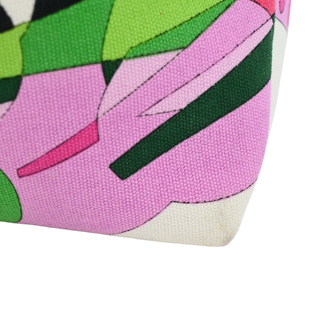 Multicolored Canvas Shoulder Bag