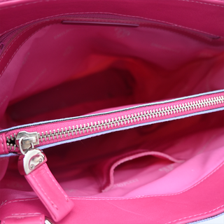 Multicolored Canvas Shoulder Bag