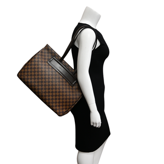 LOUIS VUITTON | Damier Ebene Parioli GM Shoulder Bag