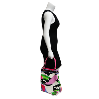 EMILIO PUCCI | Multicolored Canvas Shoulder Bag