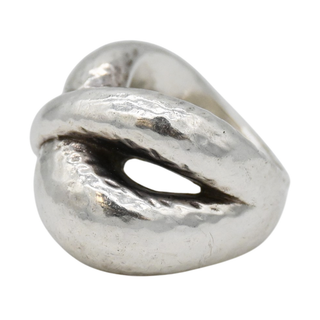 IPPOLITA | Hammered Sterling Silver Crossover Ring