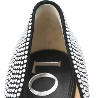 Crystal-Embellished Toy Pumps
