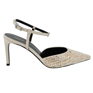Crystal-Embellished Pumps