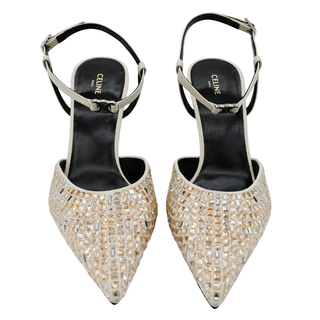Crystal-Embellished Pumps