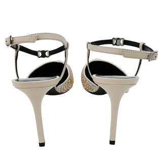 Crystal-Embellished Pumps
