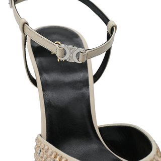 Crystal-Embellished Pumps
