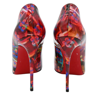 CHRISTIAN LOUBOUTIN | So Kate Multicolor Patent Leather Pumps
