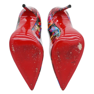 CHRISTIAN LOUBOUTIN | So Kate Multicolor Patent Leather Pumps