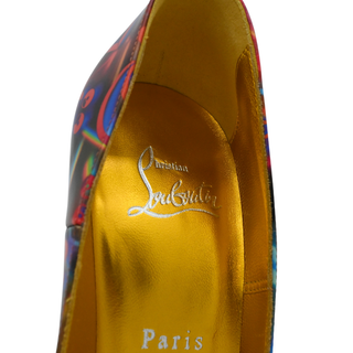 CHRISTIAN LOUBOUTIN | So Kate Multicolor Patent Leather Pumps