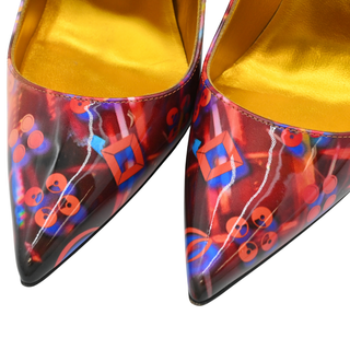 CHRISTIAN LOUBOUTIN | So Kate Multicolor Patent Leather Pumps
