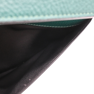 Dark Teal Leather Camera Bag