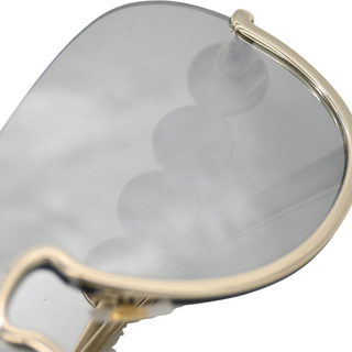 Gold Mirror Medusa Sunglasses VE2215