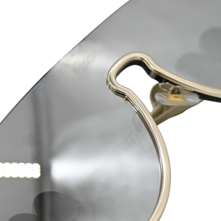 Gold Mirror Medusa Sunglasses VE2215