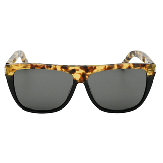 SAINT LAURENT | Tortoise Square Sunglasses SL1 010