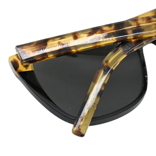 SAINT LAURENT | Tortoise Square Sunglasses SL1 010
