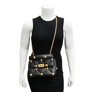 VALENTINO | Roman Stud Top Handle Bag