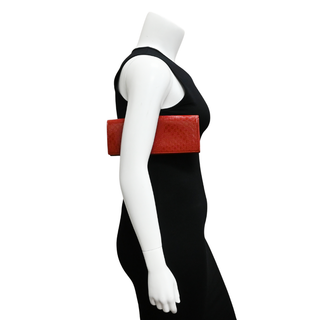 GUCCI | Microguccissima Broadway Patent Envelope Clutch
