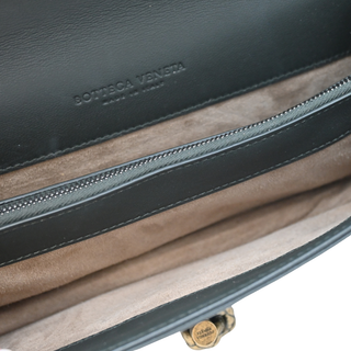 BOTTEGA VENETA | Snakeskin Olimpia Knot Turnlock Crossbody Bag