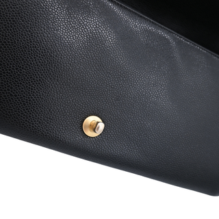 CHANEL | CC Black Caviar Leather Crossbody Bag