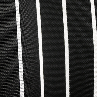 BALMAIN | Black & White Striped Knit Pants