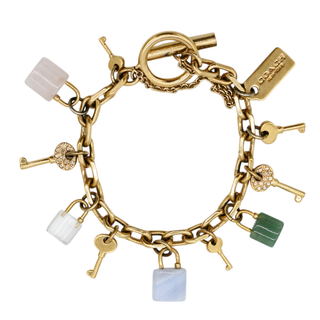 Lock & Key Charm Bracelet