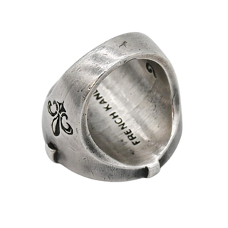 FRENCH KANDE | Mini Medallion Louis XIV Signet Ring