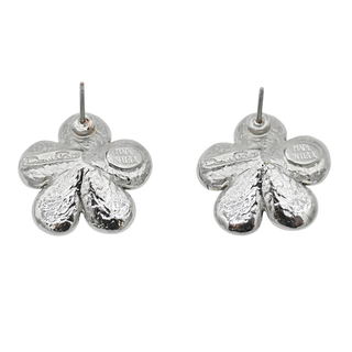 OSCAR DE LA RENTA | Crystal Flower Stud Earrings
