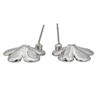 OSCAR DE LA RENTA | Crystal Flower Stud Earrings