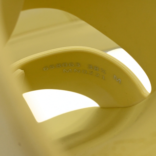 Butter Yellow Rubber Dual Buckle Platform Slide Sandals