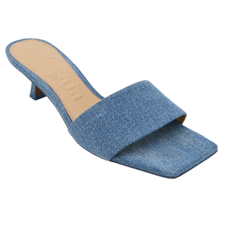 Ada Denim Mule Sandals