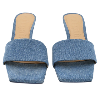 Ada Denim Mule Sandals